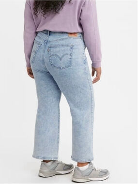 Levi’s HIGH RISE CROPPED FLARE WOMEN'S JEANS (PLUS SIZE) 16W